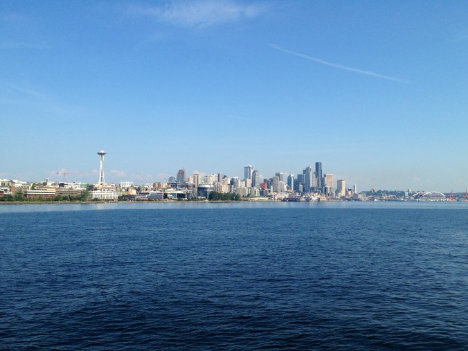 Seattle from Elliott Bay.
