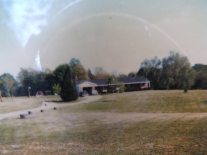 The house and property, as they looked when we first moved there in the 80s. 