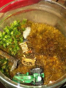 My farm scene was a hot mess, too!